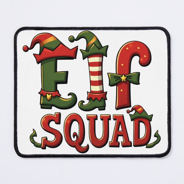 Item preview, Elf Squad – Funny Christmas Elf Shoes and Hat Design designed and sold by shadystitch.