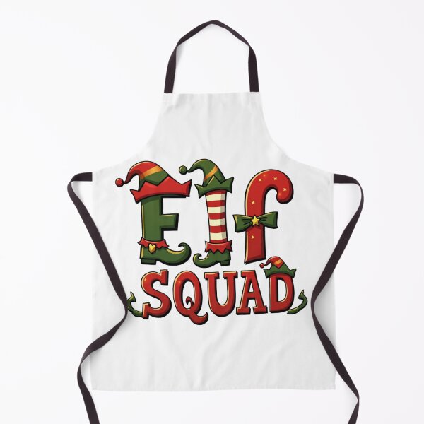 Item preview, Elf Squad – Funny Christmas Elf Shoes and Hat Design designed and sold by shadystitch.