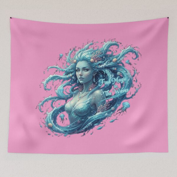 Item preview, Ocean Goddess – Find Magic in The Waves designed and sold by Lucorr.
