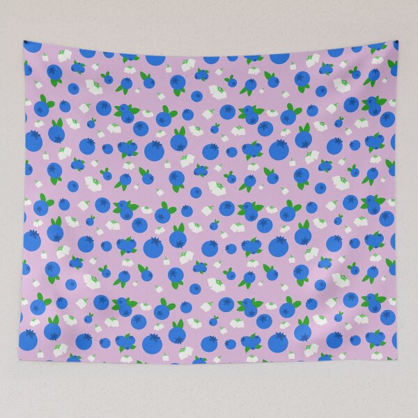 Item preview, Blueberry Pattern II designed and sold by CakeyDoesArt.
