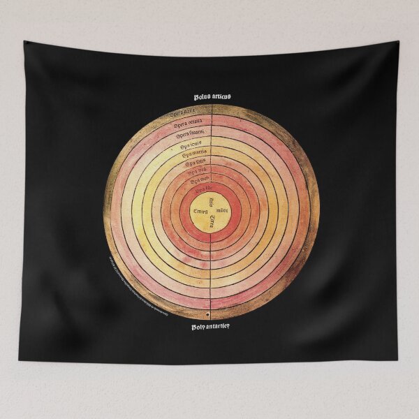 Item preview, Ancient Medieval Map of the World - Classical and Esoteric Cartography designed and sold by Printspiration, Explore Unique Art & Designs.