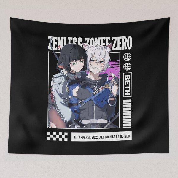 Item preview, Seth Lowell - Zenless Zone Zero designed and sold by gontijoart.