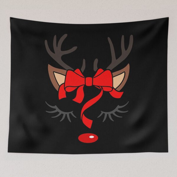 Item preview, Reindeer Christmas Matching Face Reindeer Antlers For 	 		 designed and sold by boatensojo.
