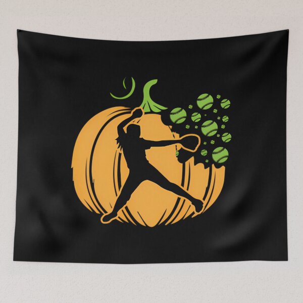 Item preview, Softball Player Pumpkin Veggie Fall Cool Sports Lovers 	 Swea		 designed and sold by yovalgoyesm.