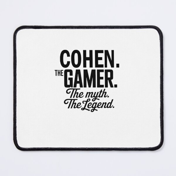 Item preview, Cohen The Gamer The Myth The Legend Cohen Name - Funny Gamer Quote design designed and sold by Oussinc.