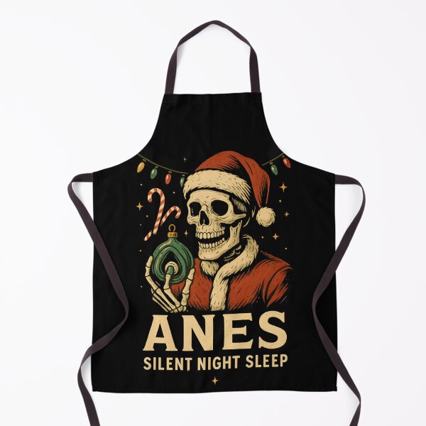 Item preview, Anesthesiologist Skeleton Silent Night Sleep Christmas Design designed and sold by ClinicalHubs.
