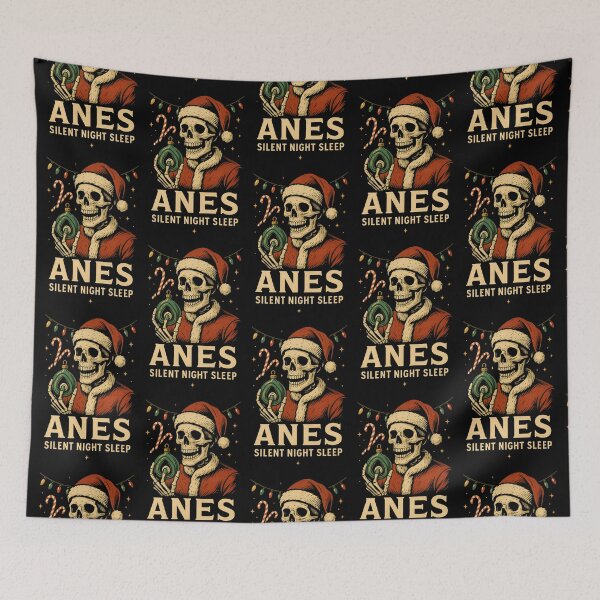Item preview, Anesthesiologist Skeleton Silent Night Sleep Christmas Design designed and sold by ClinicalHubs.