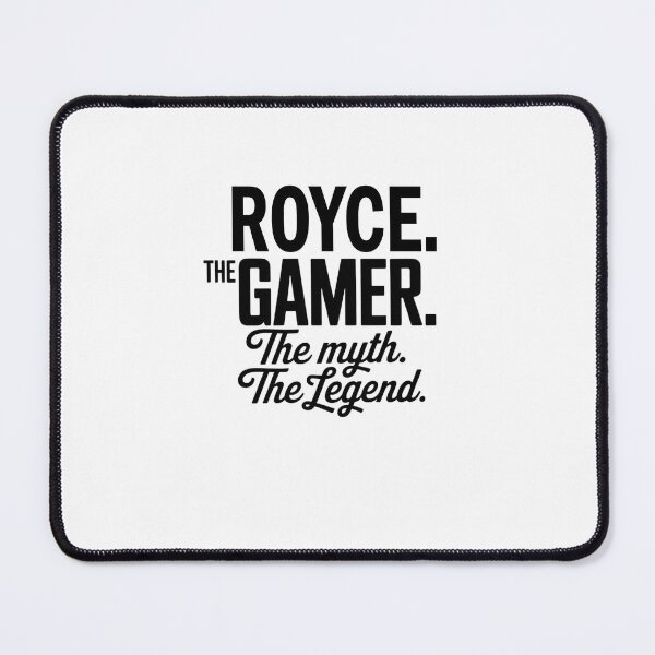 Item preview, Royce The Gamer The Myth The Legend Royce Name - Funny Gamer Quote design designed and sold by Oussinc.
