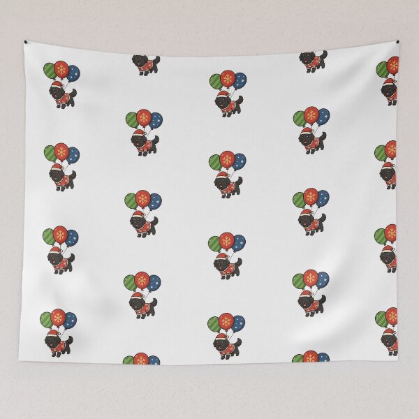 Item preview, Funny Newfoundland Merry Christmas Animal Lover Xmas Mom Dad Kids designed and sold by FurryHavenPH.