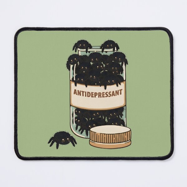 Item preview, Tarantula Antidepressant Jar – Funny Spider Collector designed and sold by SidTastic .