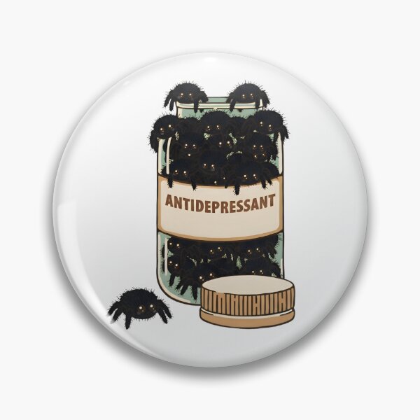 Item preview, Tarantula Antidepressant Jar – Funny Spider Collector designed and sold by SidTastic .