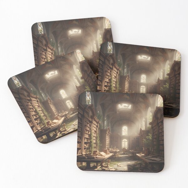 Item preview, Library of the Imagination designed and sold by stridr5555.