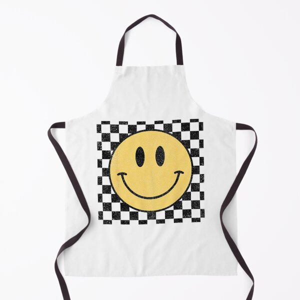 Item preview, Retro Happy Face Distressed Checkered Pattern Smile Face designed and sold by druzamichisa.
