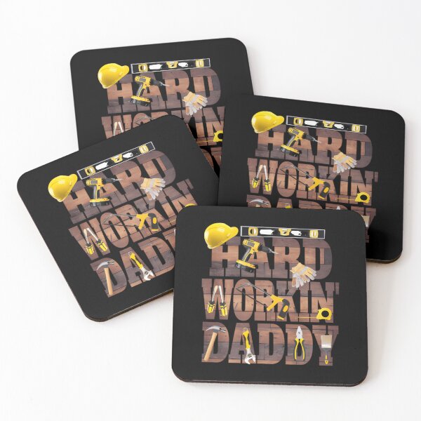 Item preview, Father's Day 	  Hard Working Daddy  Tools and Hard Hat 	 		 designed and sold by iledelswertt.