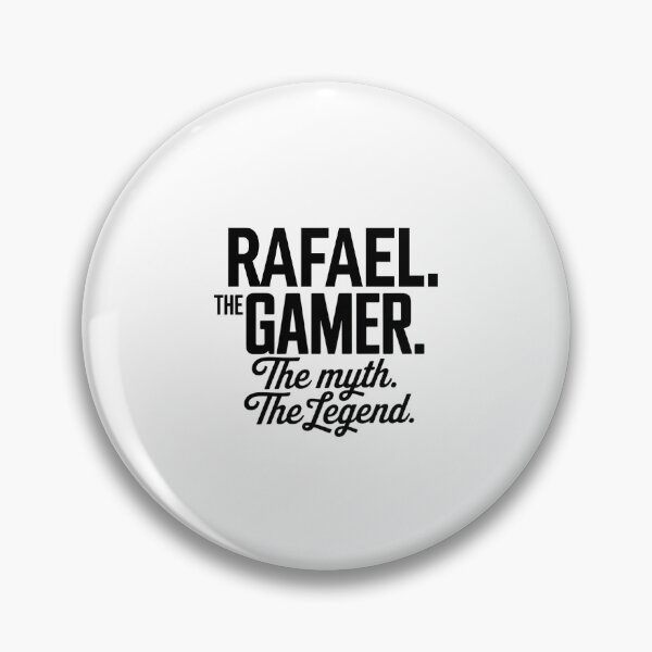 Item preview, Rafael The Gamer The Myth The Legend Rafael Name - Funny Gamer Quote design designed and sold by Oussinc.