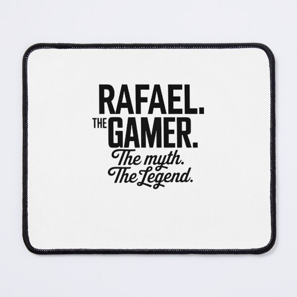 Item preview, Rafael The Gamer The Myth The Legend Rafael Name - Funny Gamer Quote design designed and sold by Oussinc.