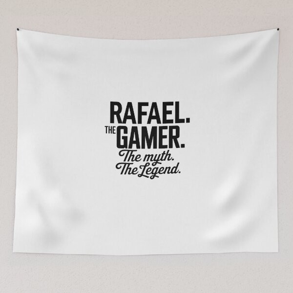 Item preview, Rafael The Gamer The Myth The Legend Rafael Name - Funny Gamer Quote design designed and sold by Oussinc.