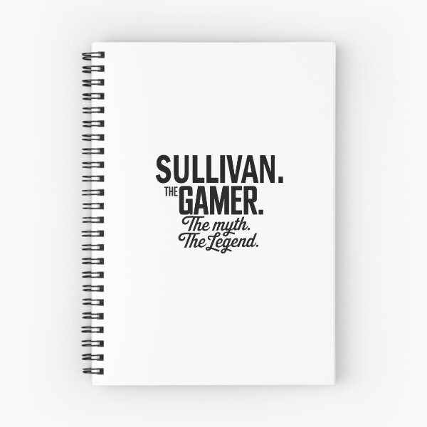 Item preview, Sullivan The Gamer The Myth The Legend Sullivan Name - Funny Gamer Quote design designed and sold by Oussinc.