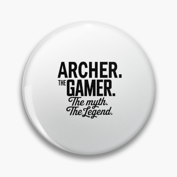 Item preview, Archer The Gamer The Myth The Legend Archer Name - Funny Gamer Quote design designed and sold by Oussinc.