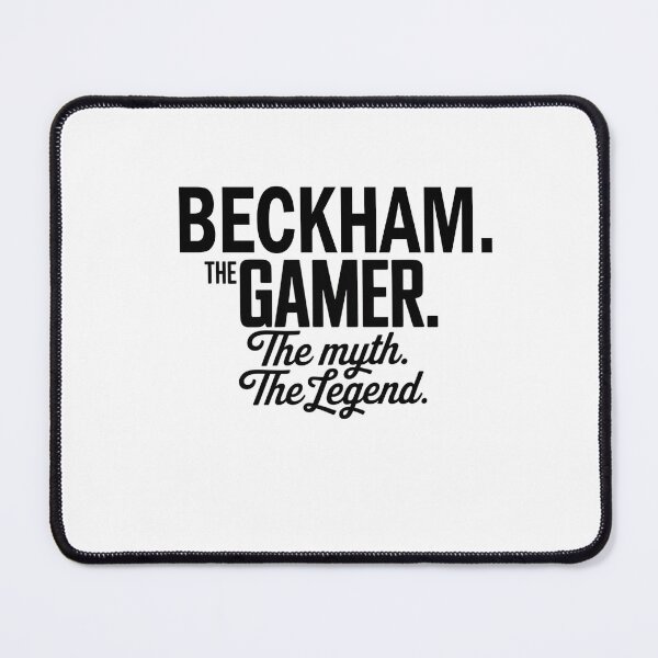 Item preview, Beckham The Gamer The Myth The Legend Beckham Name - Funny Gamer Quote design designed and sold by Oussinc.