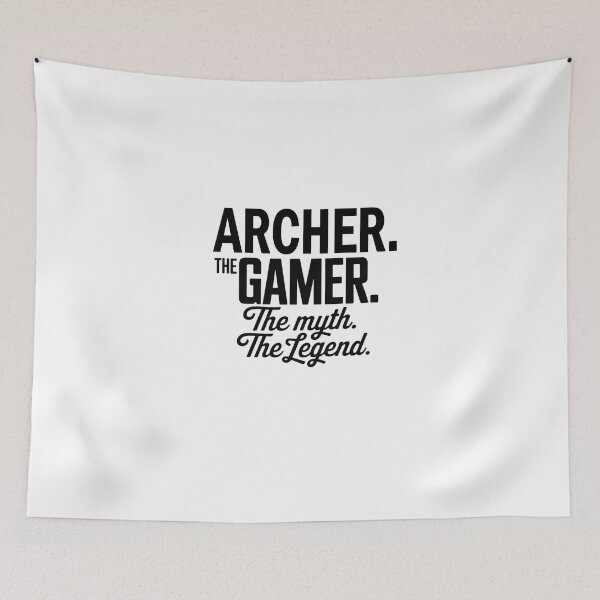 Item preview, Archer The Gamer The Myth The Legend Archer Name - Funny Gamer Quote design designed and sold by Oussinc.