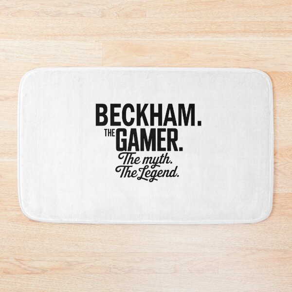 Item preview, Beckham The Gamer The Myth The Legend Beckham Name - Funny Gamer Quote design designed and sold by Oussinc.