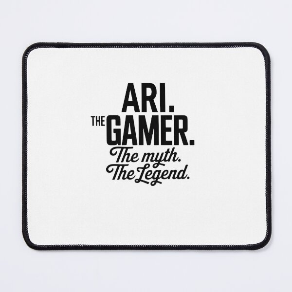 Item preview, Ari The Gamer The Myth The Legend Ari Name - Funny Gamer Quote design designed and sold by Oussinc.