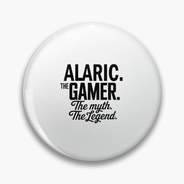 Item preview, Alaric The Gamer The Myth The Legend Alaric Name - Funny Gamer Quote design designed and sold by Oussinc.