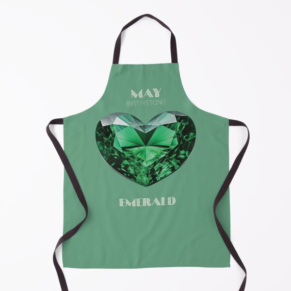 Item preview, May Birthstone - Emerald Heart Poster designed and sold by fatchairprint.