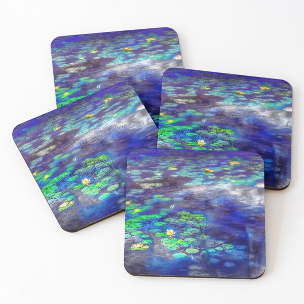 Item preview, Blue Water Lilies in Mashpee designed and sold by Wayne King.