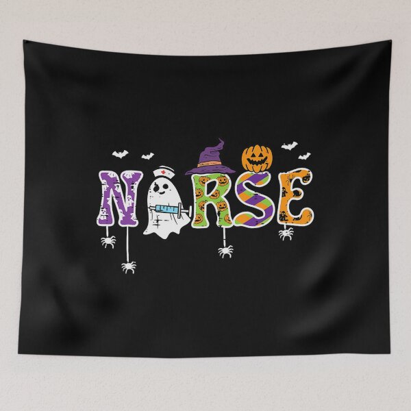Artikelvorschau, Krankenschwester Halloween Kostüm Stillkostüm Scrub Top entworfen und verkauft von moodinchiawaz.