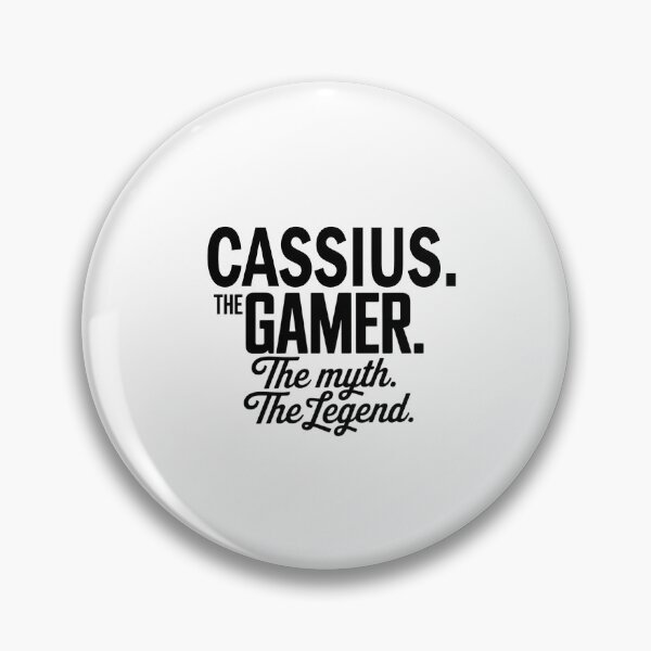 Item preview, Cassius The Gamer The Myth The Legend Cassius Name - Funny Gamer Quote design designed and sold by Oussinc.
