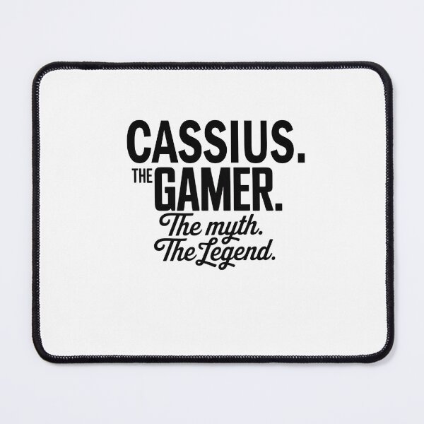 Item preview, Cassius The Gamer The Myth The Legend Cassius Name - Funny Gamer Quote design designed and sold by Oussinc.