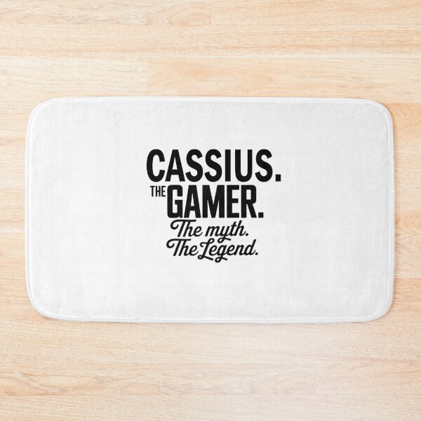Item preview, Cassius The Gamer The Myth The Legend Cassius Name - Funny Gamer Quote design designed and sold by Oussinc.