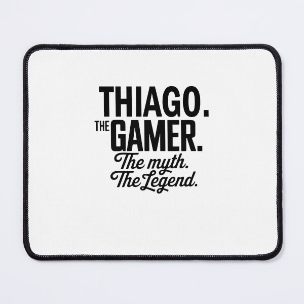 Item preview, Thiago The Gamer The Myth The Legend Thiago Name - Funny Gamer Quote design designed and sold by Oussinc.