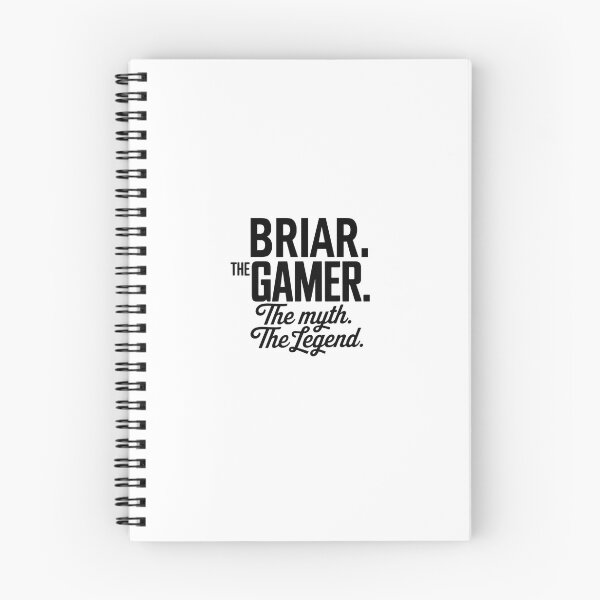 Item preview, Briar The Gamer The Myth The Legend Briar Name - Funny Gamer Quote design designed and sold by Oussinc.