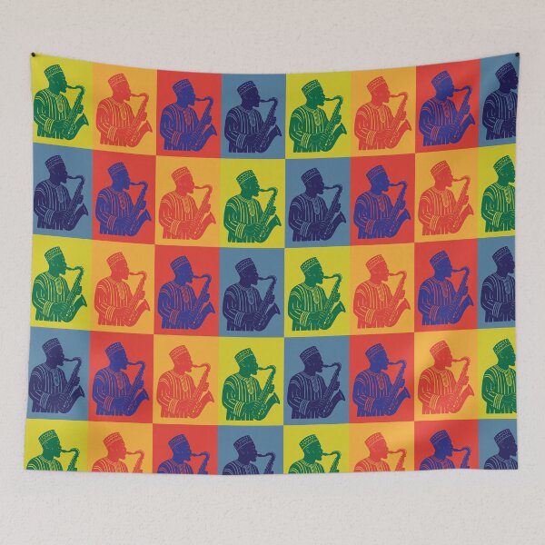 Item preview, AfroJazz Rhythms Pop Art Pattern designed and sold by MammothArt.