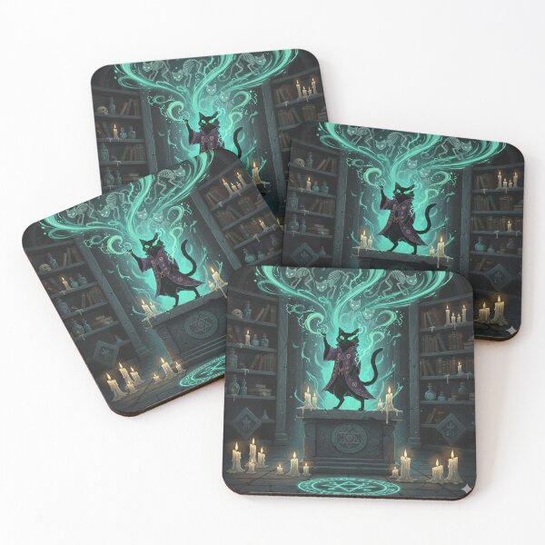 Item preview, Cat performing a spell  designed and sold by MagicMeow1.