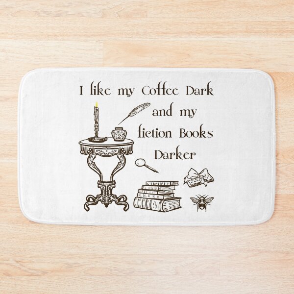 Item preview, Dark Fantasy Book Lover & Coffee – Gothic Aesthetic designed and sold by DoodleDooArt.