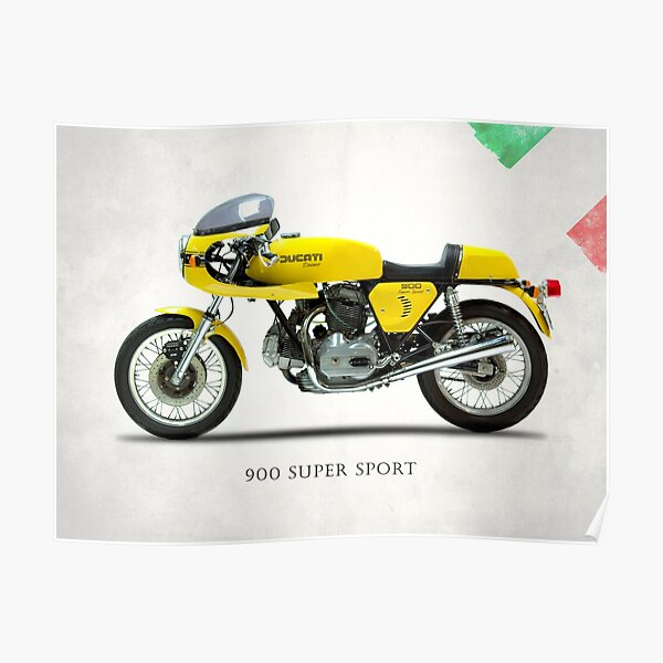 Le 900 Super Sport 1977 Poster