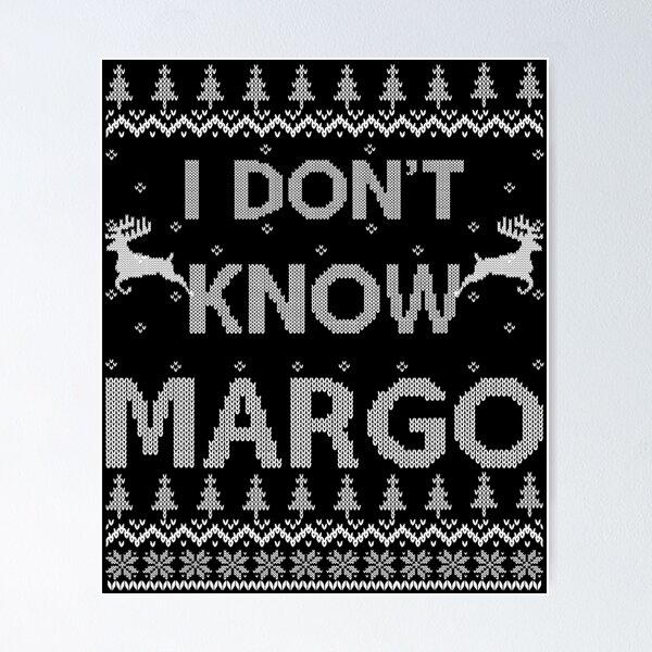 Item preview, 	s Funny Matching Couple I Don't Know Margo Ugly Christmas 		 designed and sold by foyemkolliax.