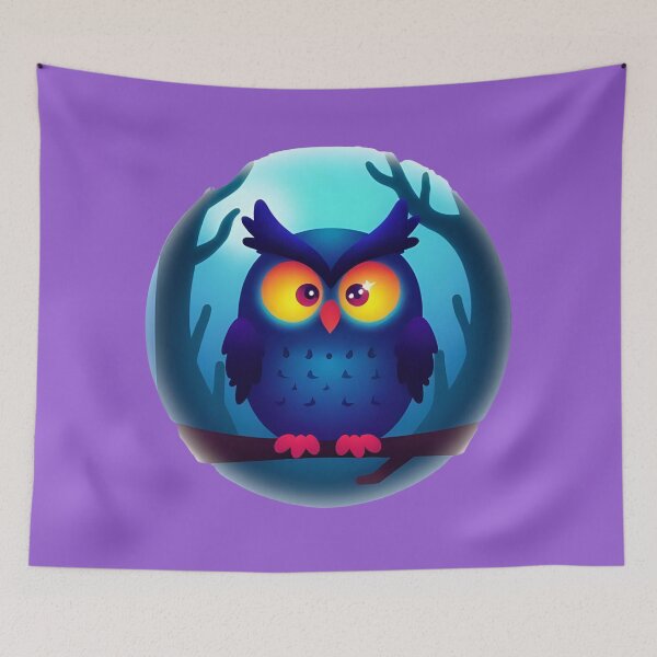 Item preview, Owl Jolson at Night  designed and sold by SweetRossel.