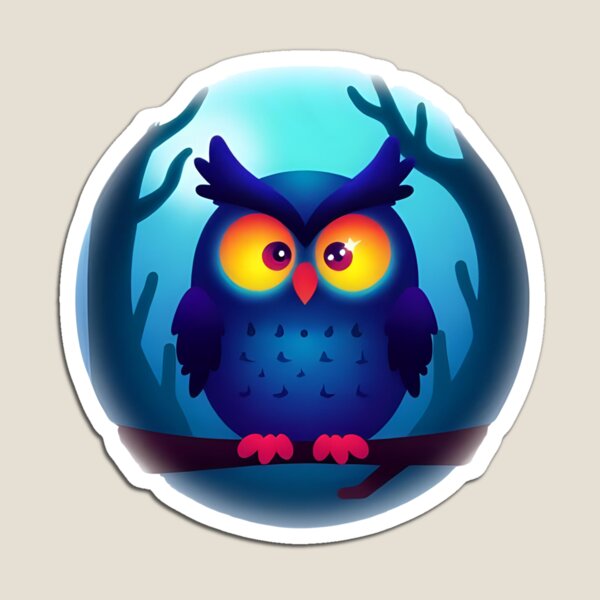 Item preview, Owl Jolson at Night  designed and sold by SweetRossel.