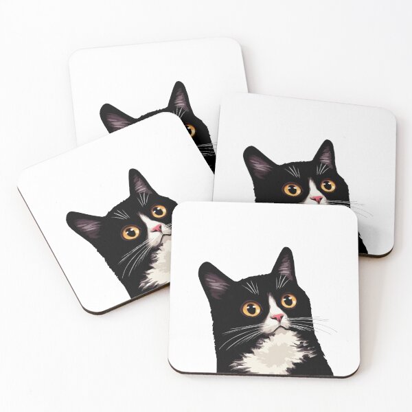 Item preview, Staring Cat  designed and sold by Gkinoki.