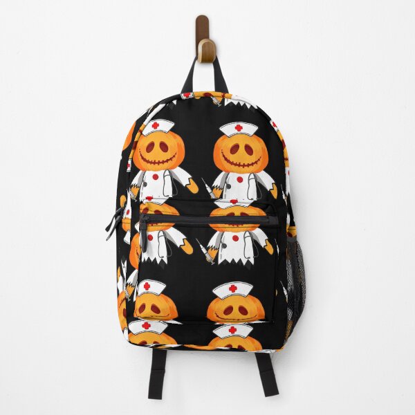 Aperçu de l'œuvre Vêtements d'infirmière d'Halloween - Infirmière citrouille Halloween créée et vendue par moodinchiawaz.