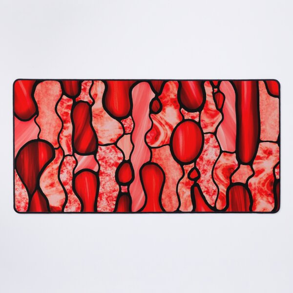 Item preview, Lava lamp stained glass red designed and sold by RipleyDrips.