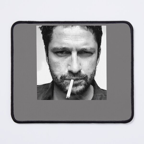 Item preview, GERARD-BUTLER-BLACK--WHITE-PORTRAIT designed and sold by GlotteSuocks.