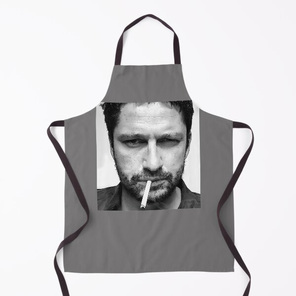 Item preview, GERARD-BUTLER-BLACK--WHITE-PORTRAIT designed and sold by GlotteSuocks.