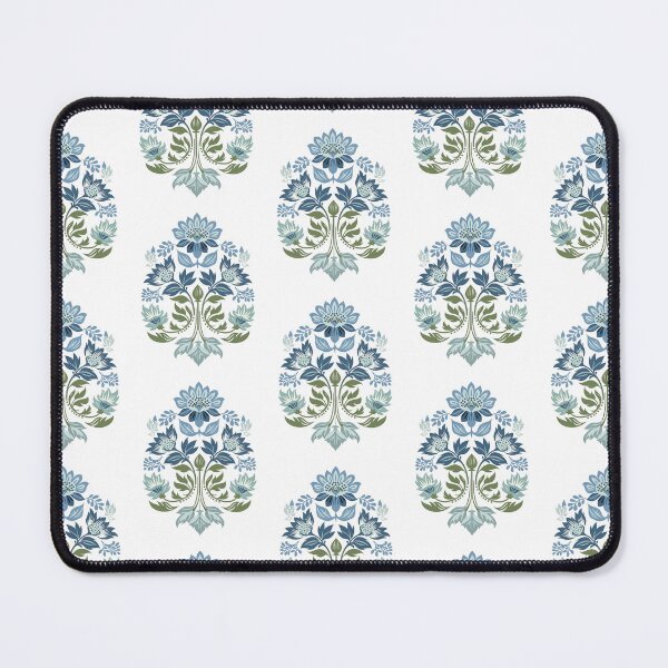 Item preview, Hungarian Folk Flowers Design Blue designed and sold by xiao xuans.