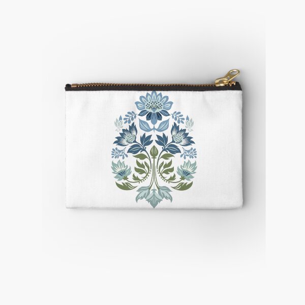 Item preview, Hungarian Folk Flowers Design Blue designed and sold by xiao xuans.